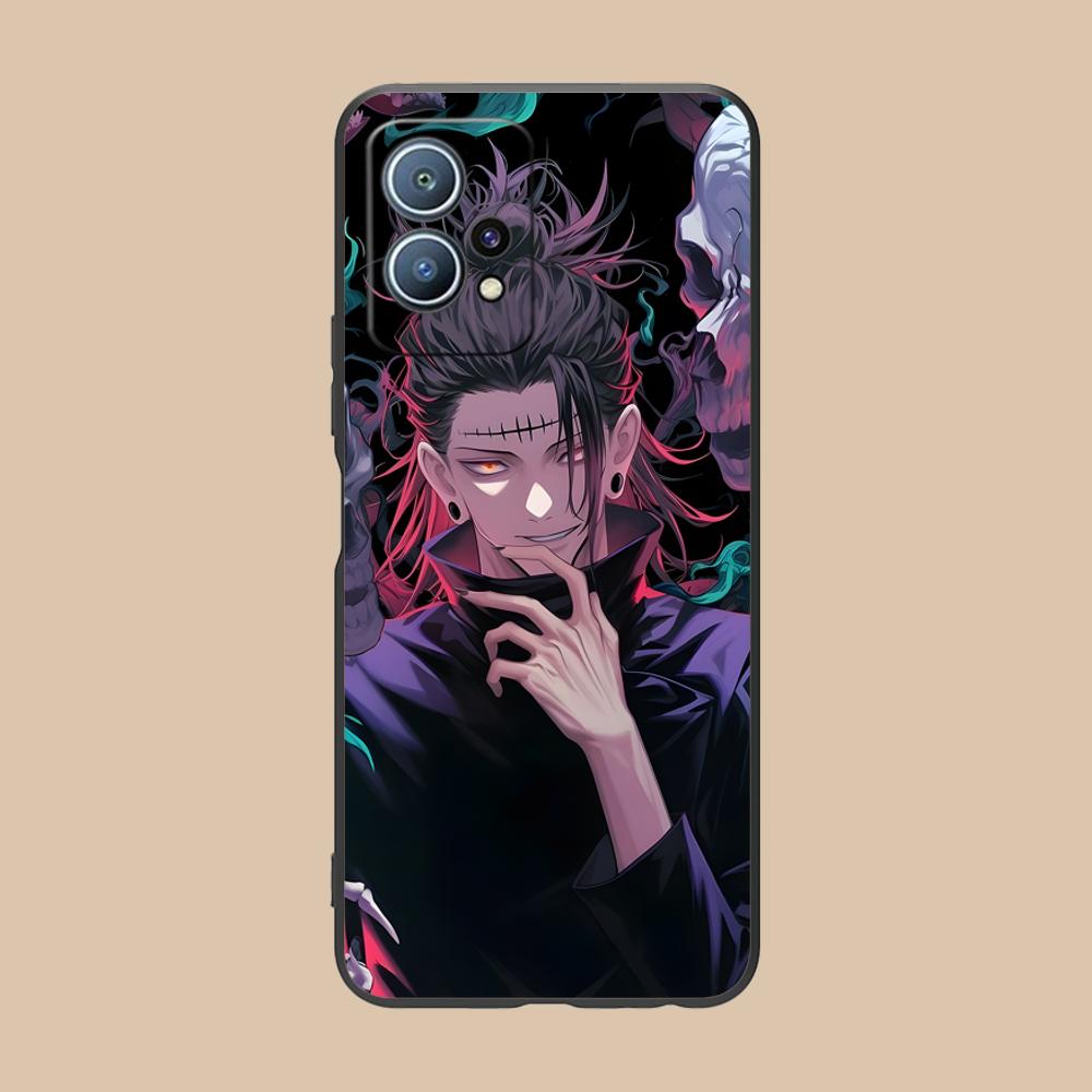 Jujutsu Kaisen Geto Suguru Phone Case for Huawei P60 P50 P40 P30 P20 P10 P9 P8 Pro Lite Plus Colorful Printing Cover Smartphone