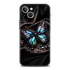 Luxury Butterfly Glitter Clear Phone Case for iPhone 16 15 14 13 12 Pro Max 11 Pro Max 7 8 Plus XS XR Shockproof Silicone Shell