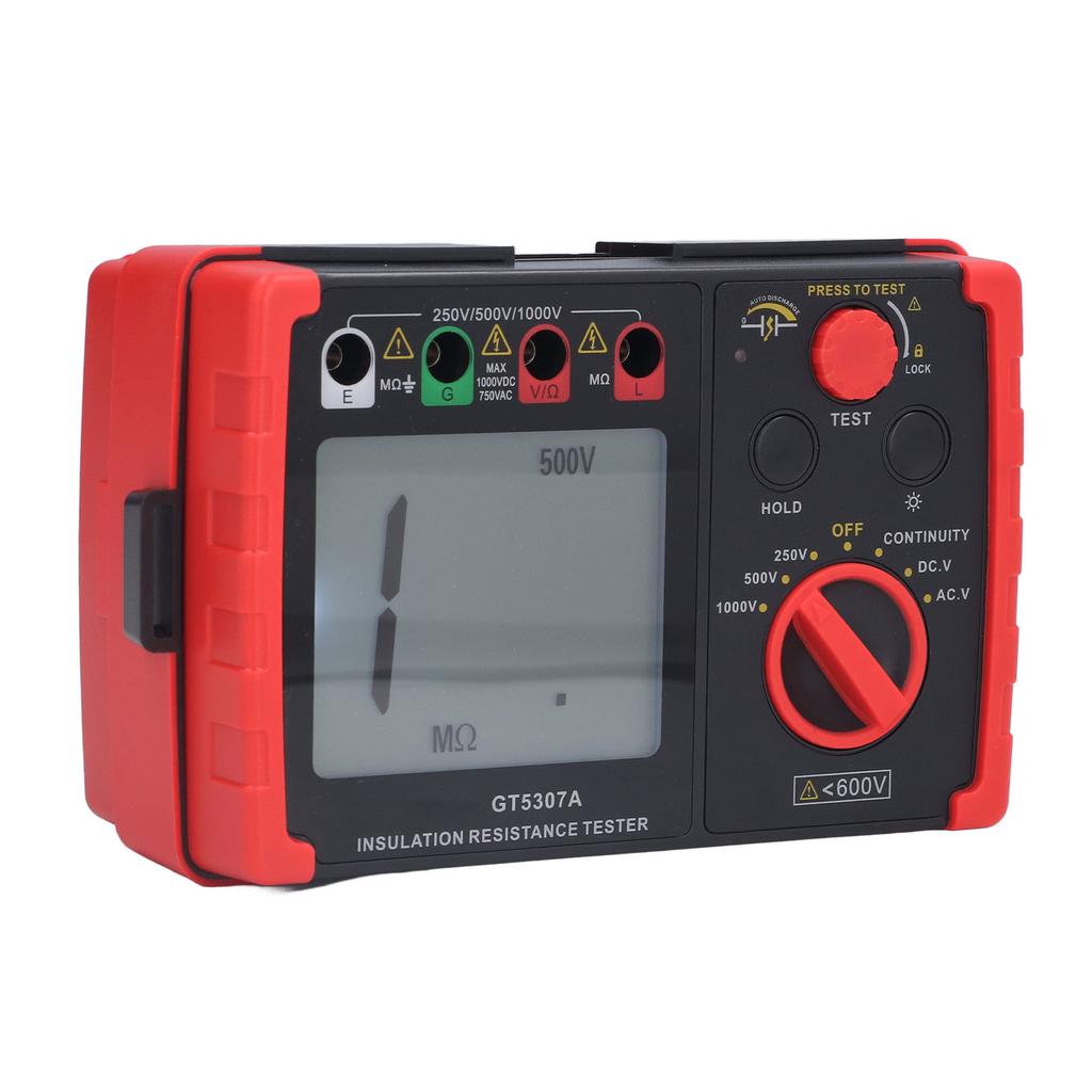 Digital Insulation Resistance Tester 250V 500V 1000V Megohmmeter Earth Ground Resistance Voltage