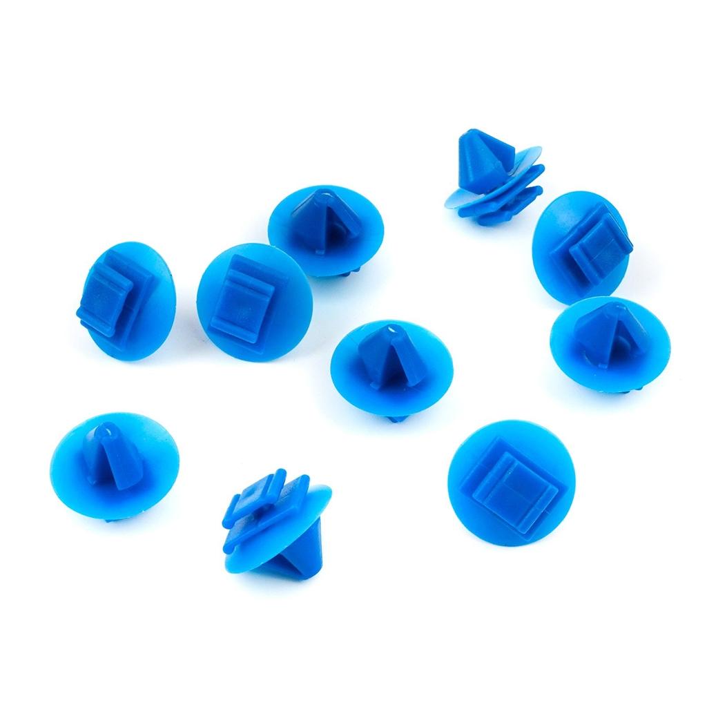 ESC ECF5057 10 bucăți turnare laterală clipă albastră capota bara de protecție capac admisie aer pentru Citroën Peugeot 8565.40 Renault 7701049270