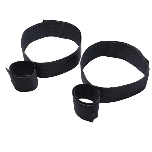 Handcuffs Bondage Set Bed BDSM Bondage Restraint Strap System Adults Wrists & Ankle Cuffs Erotic Sex Toy for Woman Couples Slave