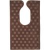 Hiratsu Sangyou Toilet Mat, Modern Square, Brown, 110 X 70 X 1 Cm, Made In Japan, Long, Long Ears, Stylish, Washable, Antibacterial, Deodorizing, Cute