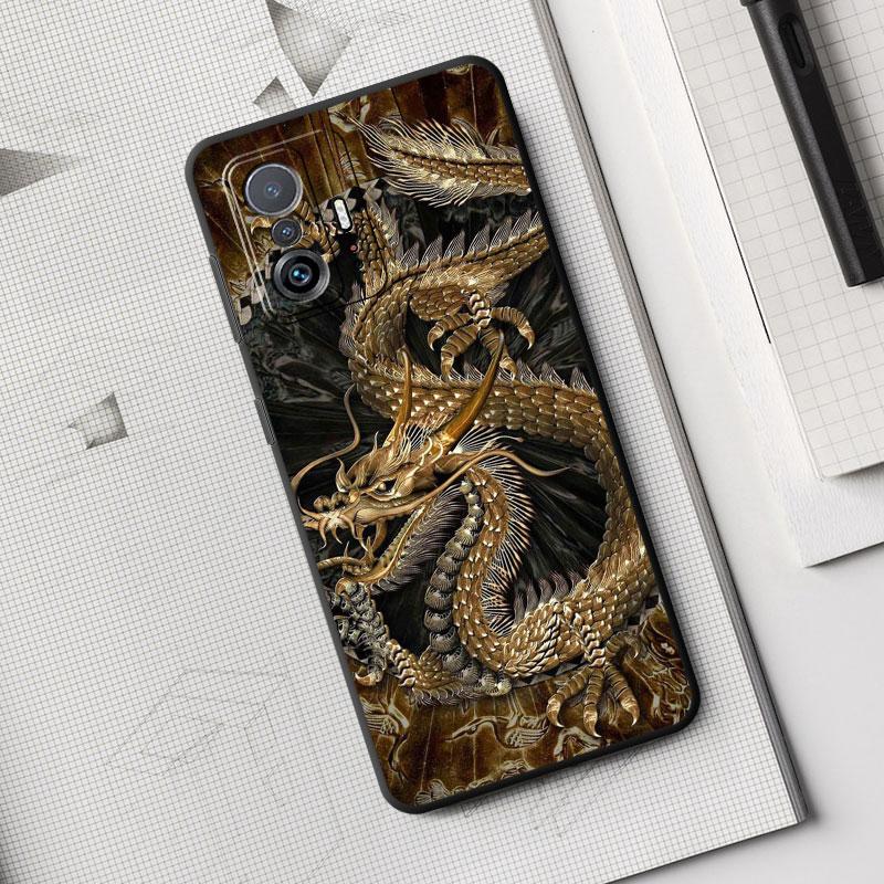 Tpu weiche Luxus-Hülle für Samsung Galaxy S20 S21 S22 Hinweis 20 Ultra 10 Plus 8 9 S23 5g Mode chinesische Tiger Drache Abdeckung