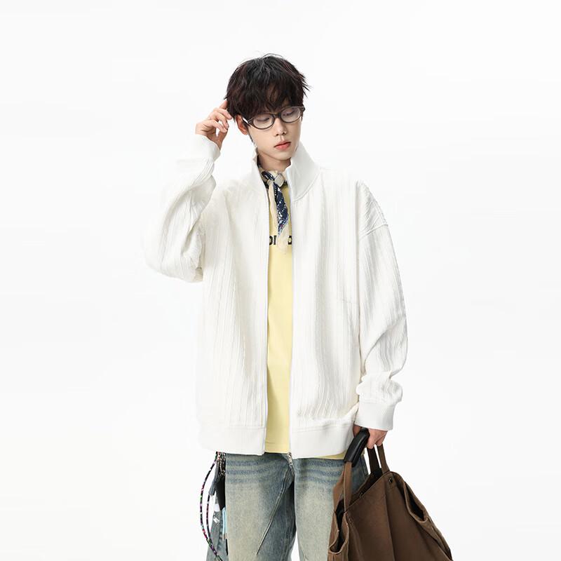 

Мужская худи на молнии с кабельным узором от TOM ADAM L