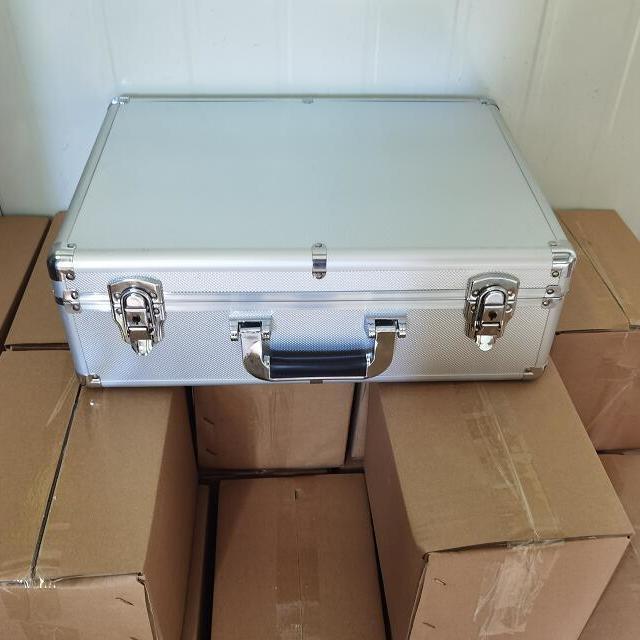 Portable Aluminum Alloy Toolbox for Insurance Documents and Equipment Storage