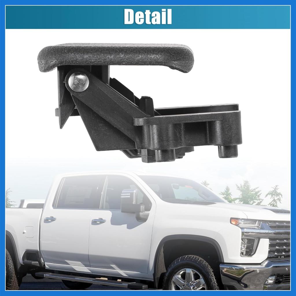 Front Glove Box Lid Latch Lock Handle Cover for Chevrolet Silverado 1500 2001-2007 Latch Catch Clip Black Auto Accessories