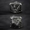 Mystery Skull Metal DND Dice Set for Dungeons and Dragons, Unique Magic RPG Role Playing Game Accessories Gifts