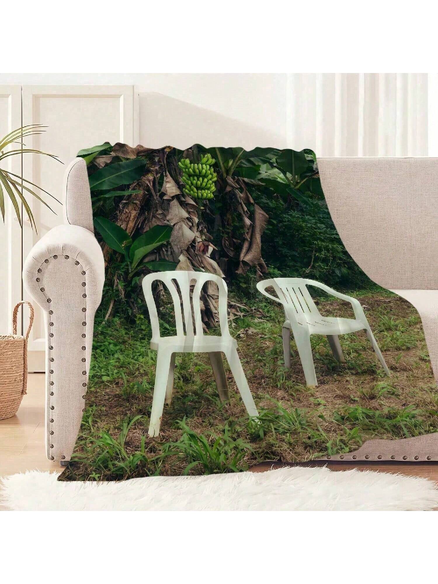 

Flannel Warm Comfort Soft Bad B-Bunny Plush Blanket For Sofa Living Room Bedroom Travel Gift D-DeBi TiRAR MaS FOToS D-Dtmf 75X95CM сірий колір