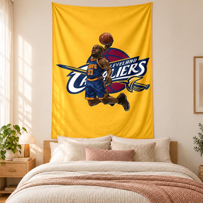 Cleveland Cavaliers Tapestry highquality for decorating living room bedroom dorm walls ideal as bedroom wallart orholiday gift