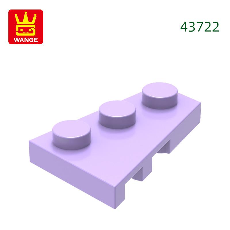 158Pcs/lot 43723 2x3 Right Wedge Plate Construction Bricks MOC Accessories Works With Featuring Blocks Kids Playthings Gift Idea Box