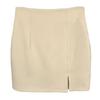 Korean Dongdaemun Stylish High-Waisted Elastic Slimming Slit Short Skirt for Women