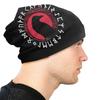 Viking Skullies Beanies Raven Celtic Hat Winter Warm Bonnet Hats Unisex Ski Cap