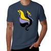 Sea Dragon  Enby Tshirt Perforunisexce Workout Short Sleeve Tee