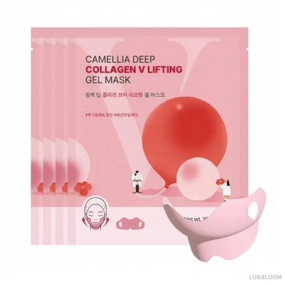 Masque Gel Camélia Profond Collagène V Lifting 4 Pièces (+ Cadeau gratuit)