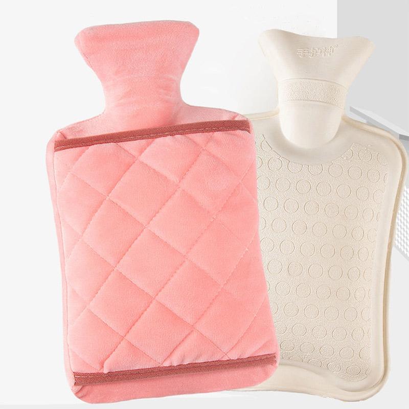 1PC Hot Water Bottle 1000ml Water Filled Winter Hot Water Bag Hand and Foot Thermos Hot Water Bottle Hot Water Accessories