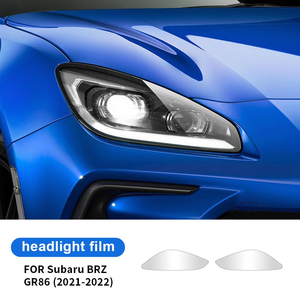 2 STÜCKE Für Subaru BRZ GR86 2025 2025 2025 2025 Autoscheinwerfer Schutzfolie Frontlicht TPU Aufkleber Transparentes Zubehör