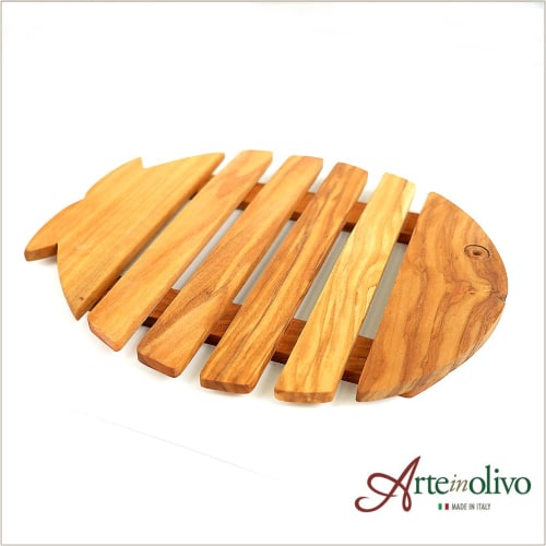 Arteinolivo Olive Wood Trivet (Fish)