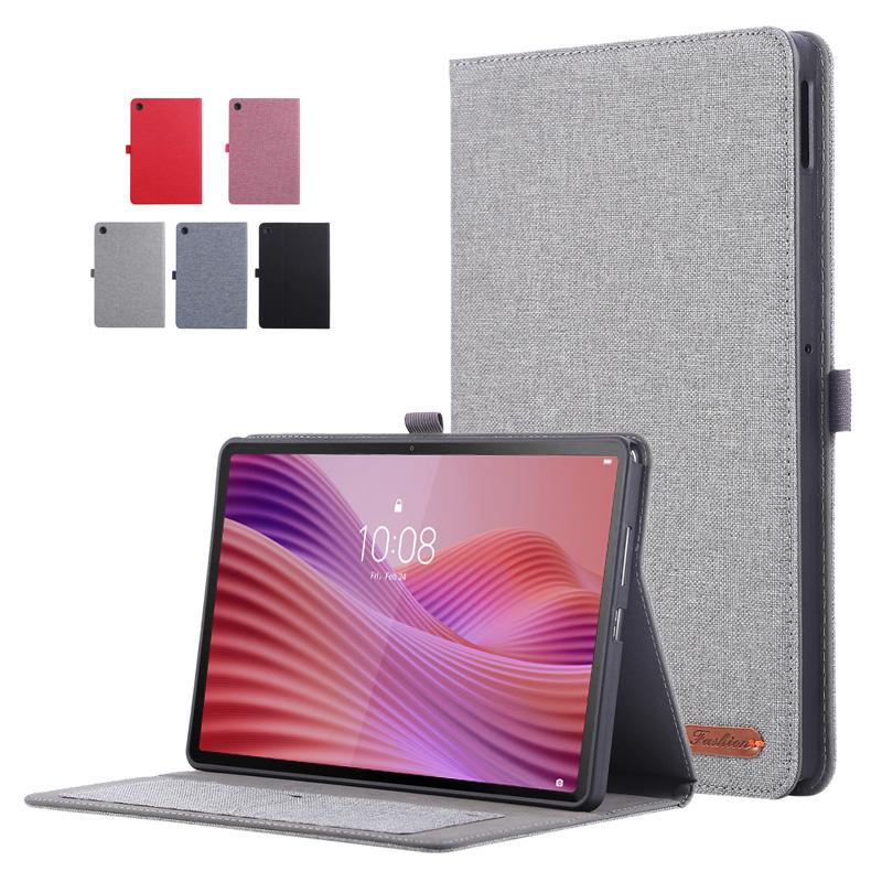 Θήκη για Lenovo Tab 2025 10.1 Θήκη Μαλακό Ύφασμα Αναδιπλούμενη Βάση Κέλυφος Tablet για Funda Lenovo Tab K10 Gen 2 Θήκη Tb311fu Tb311xu