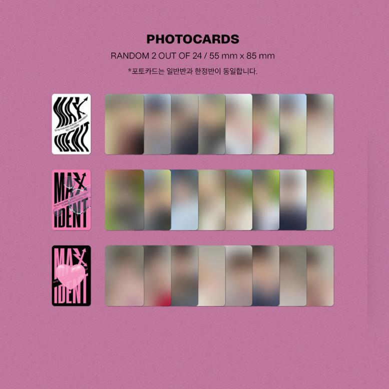 Stray Kids Mini Albüm MAXIDENT (T-CRUSH / HEART ver.)