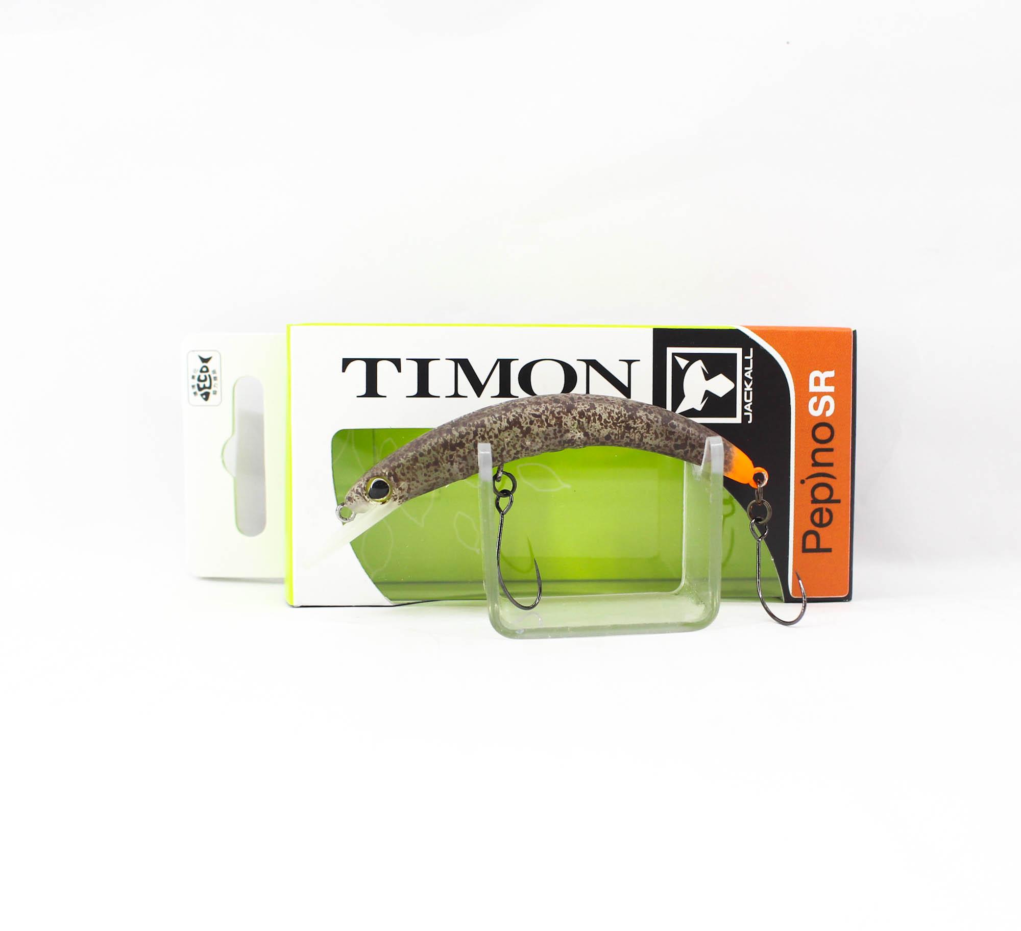 

Воблер плавающий Jackall Timon Pepino SR 56 мм Tackey Brown Orange (6321)