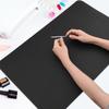 Nail Art Table Mat Soft Foldable Manicure Hand Rest Pad Waterproof Scratch Easy-Clean Office Desk Mat Portable PU Leather Pads