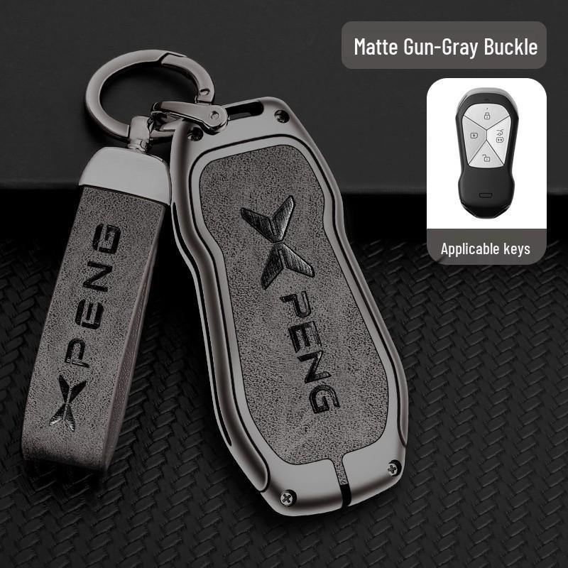 Compatible Models: Xiaopeng P7, P5, G3, G3i, G9 Key Case – Unisex Car Key Shell Cover