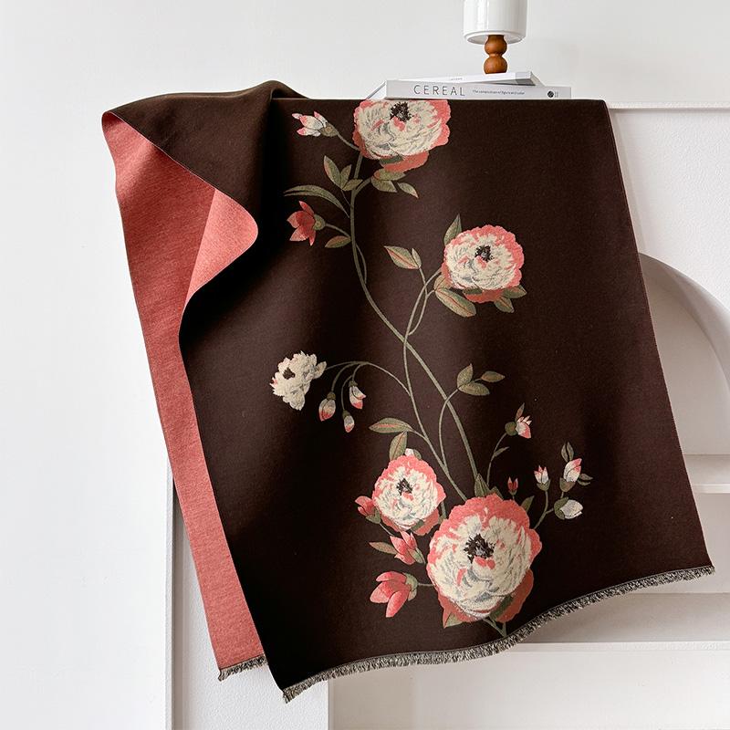 New Luxury Cashmere Scarf Winter Women Pashmina Shawls Warm Blanket Wraps Female Foulard Bandana Thick Scarves Hijab