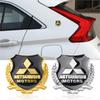 3D kovové emblémy na auto Boční kufr Dveře Okno Samolepky Dekorace Nálepky Pro Mitsubishi Asx Lancer Pajero Outlander Delica Eclipse