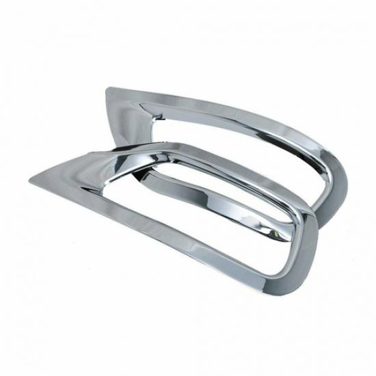 ABS Chrome Rear Fog Light Lamp Bezel Cover Trim for 2011-19 Jeep Grand Cherokee