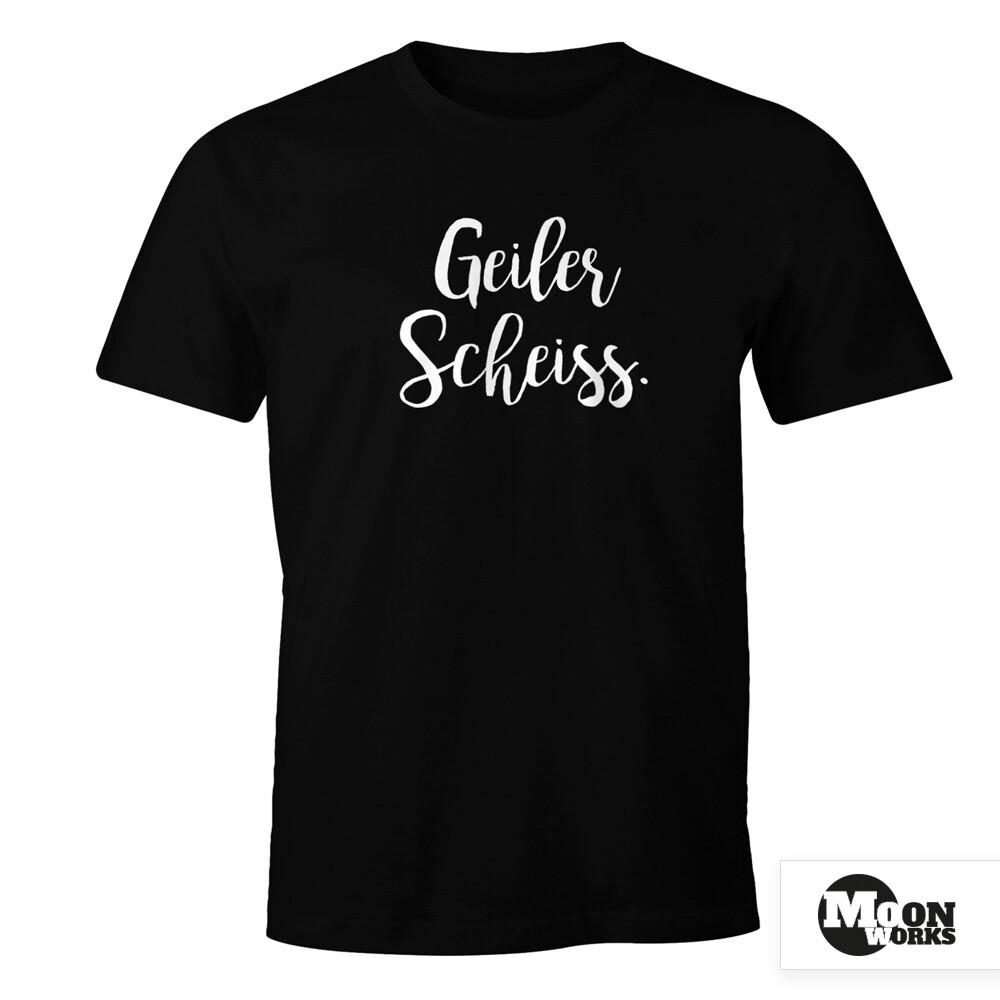 Men's T-Shirt Geiler Scheiss FunShirt Moonworks ®-
