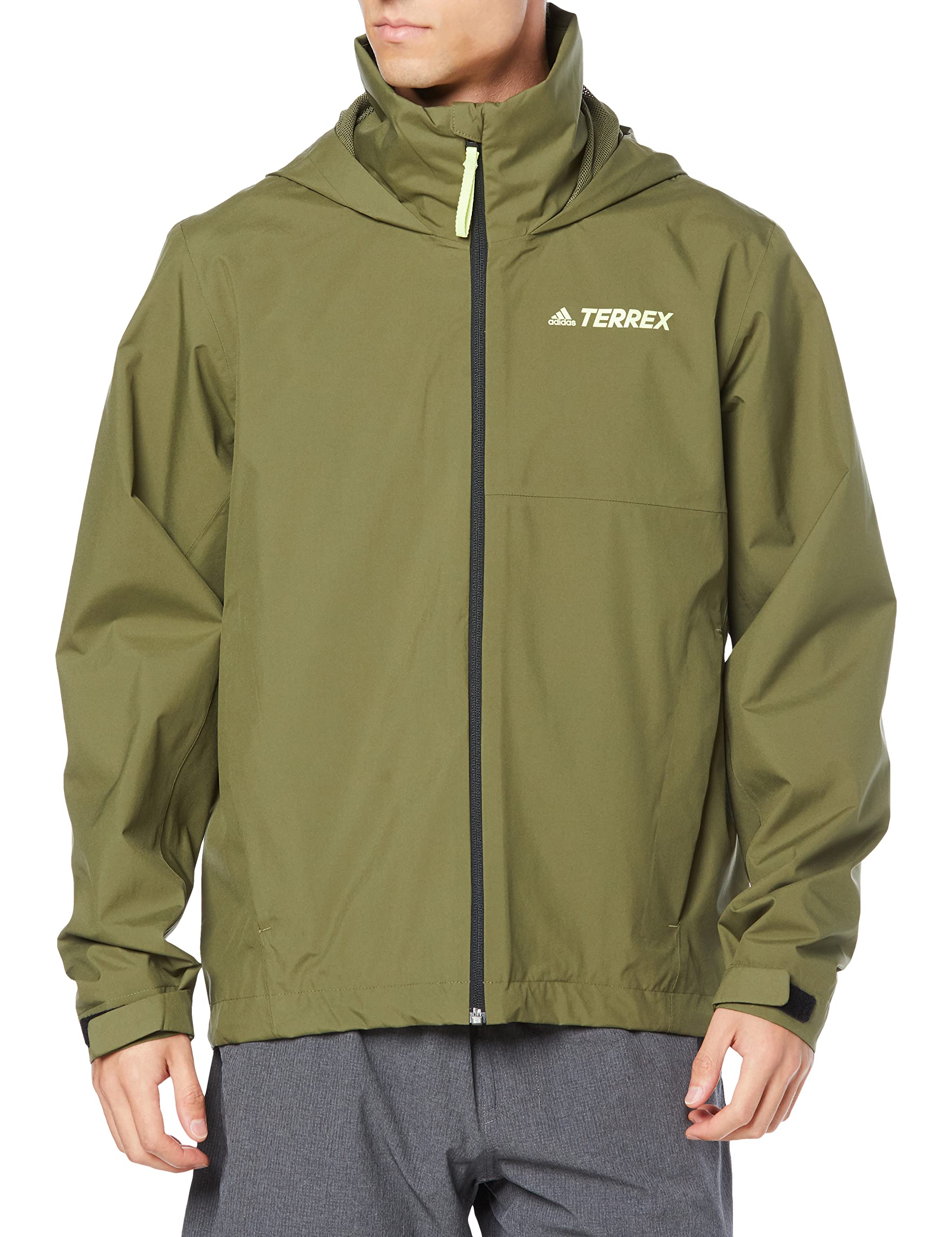 

Adidas Jacket Terrex Multi RDY Prime Green Rain Jacket 29595 Focus Olive O RAIN. 2-Layer Men s (GU6485)