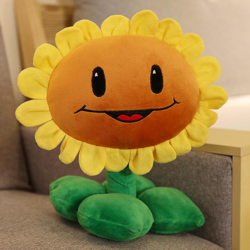 Plants Vs Zombies Peluş Oyuncak Seti Gargantuar Koni Kafalı Yeti Ayçiçeği Çiğneyici Oyun Karakteri Doldurulmuş Bebekler Çocuk Doğum Günü Hediyeleri