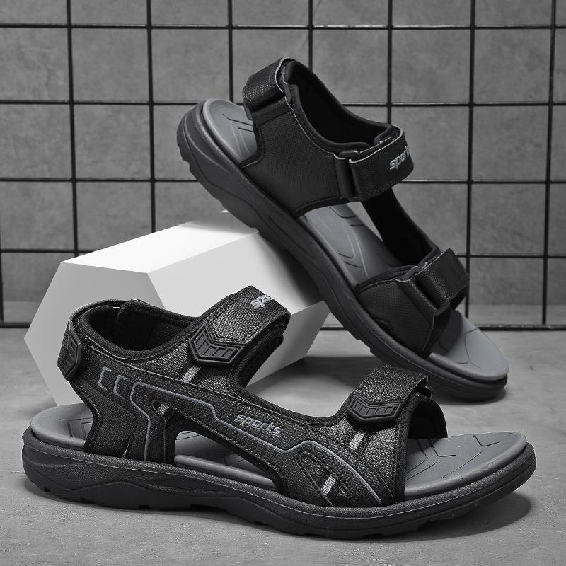 

Мужские летние весенние водоотталкивающие шлепанцы для душа, пляжа, бассейна, толстая амортизирующая прочная подошва, нескользящая подошва, легкие шлепки 45 чёрный