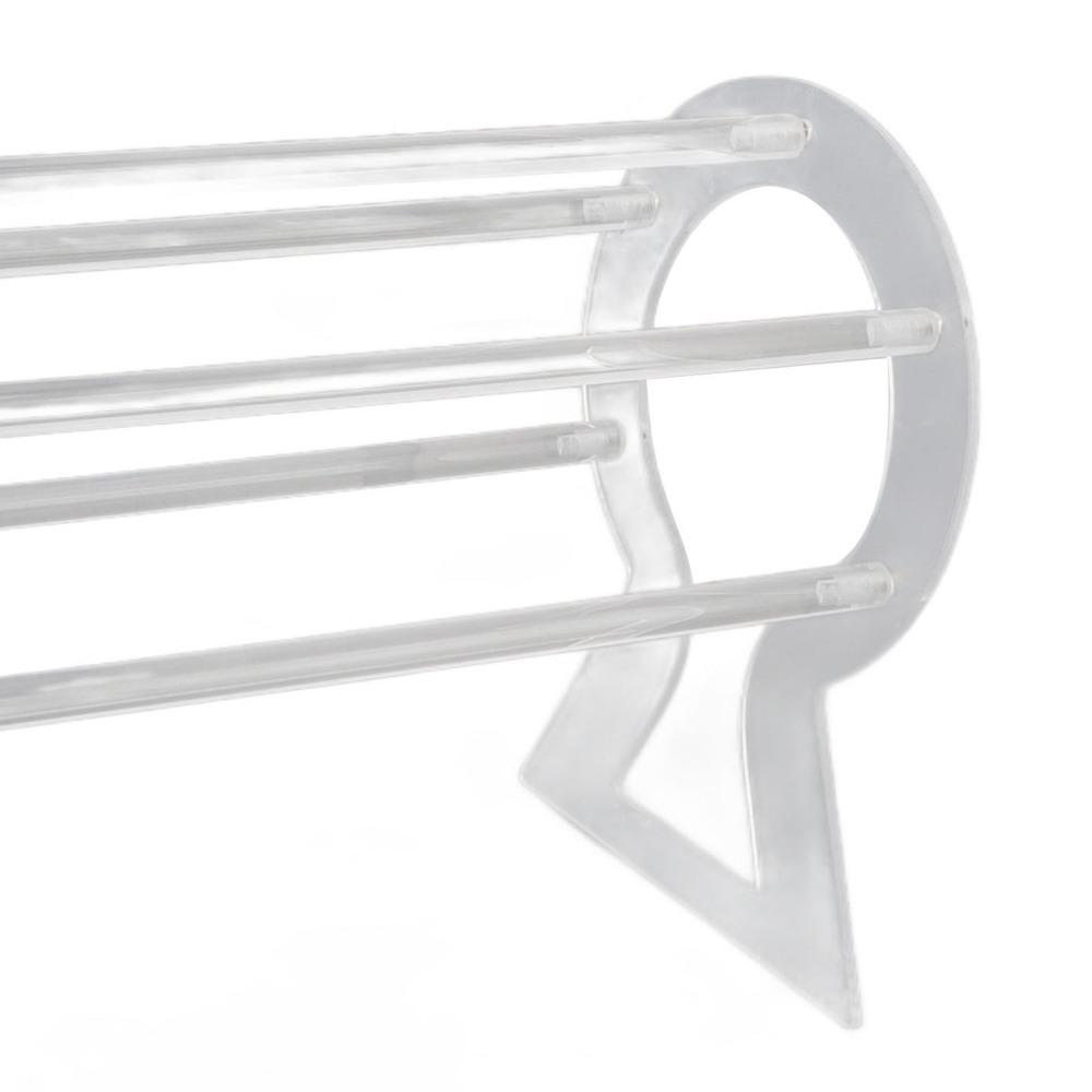 Transparent Jewelry Display Rack Clear Hair Clip Organizer for Jewelry Display