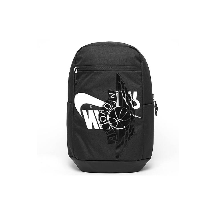 

New Jordan Polyester Basketball Bag Backpack Regular Unisex Black 9A0167-023 29.0*17.0*50.0CM