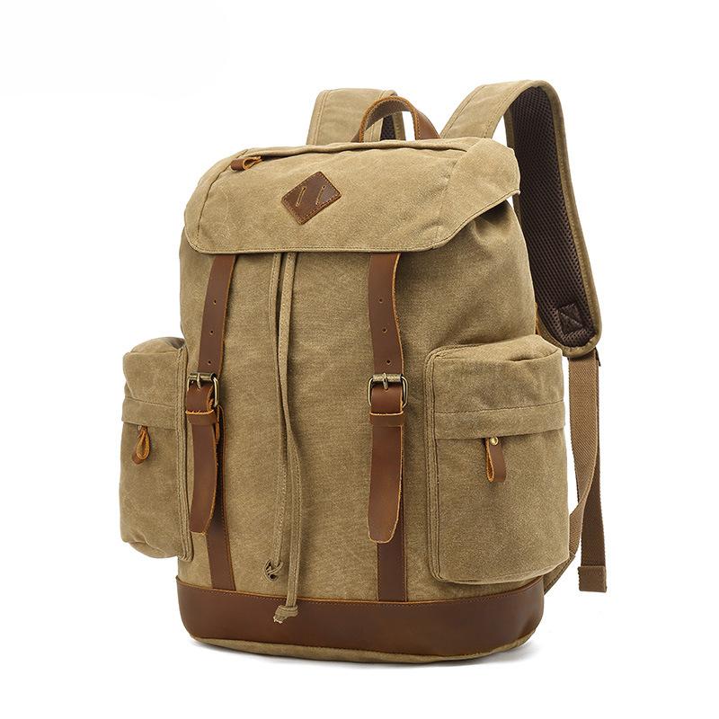 

Рюкзак Мужские и женские рюкзаки для активного отдыха Спортивные дорожные сумки Походные сумки Студенческие сумки хаки