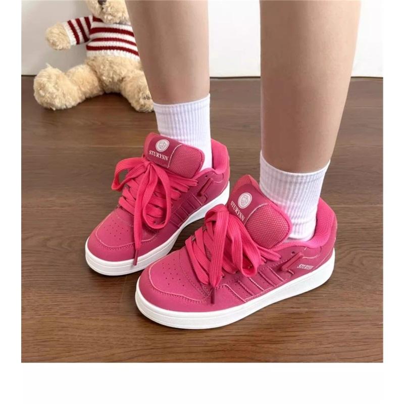 Women's Fashionable Casual Thick Sole Height Increasing Lightweight Board Shoes