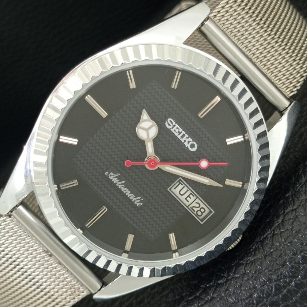 

ОТРЕМОНТИРОВАННЫЕ ЯПОНСКИЕ МУЖСКИЕ ВИНТАЖНЫЕ АВТОМАТИЧЕСКИЕ ЧАСЫ SEIKO 6309A ЧЕРНЫЙ ЦИФЕРБЛАТ a443159-1