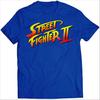 2026 Summer Hot Sale Street Fighter II Logo T-Shirt Retro 90s Arcade Game Graphic T-shirt Y2K Unisex Print Crew Neck Lightweight Casual T Shirt