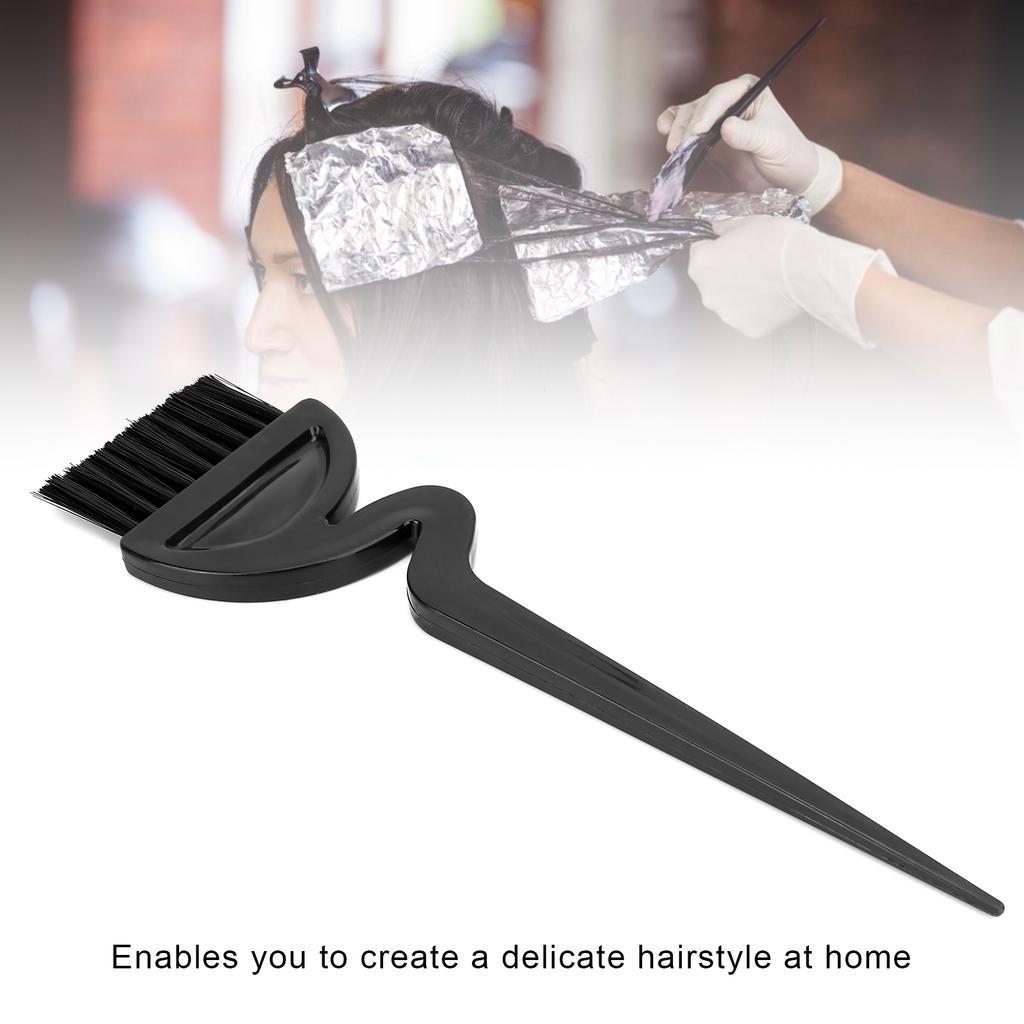 Hair Dyeing Brush Pointed Handle Professional Hair Coloring Brush for Hair Salon