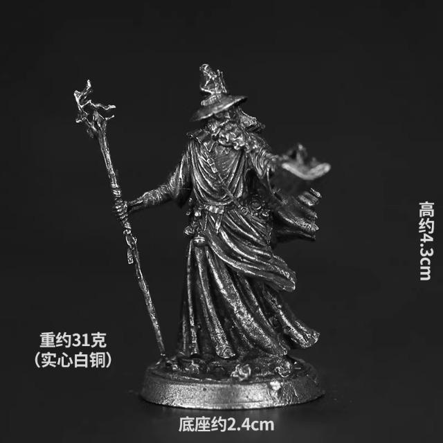 Metal Soldier Action Figure Miniature Board Game Model Desktop Ornament Collection Toy Gift