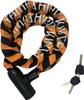 Motorcycle Yamashiro Chain Includes 3 Lock, YKL-005 Lock, Yellow, 1200mm, 10mm, Keys, YKL005CHL-1200YE