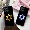 Joodse Davidster Mobiele Telefoonhoesje voor Honor 90 80 70 60 50 30 20 10 9 8 7 Pro S SE Lite 5G Kleurrijke Print Cover Luxe