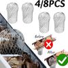 4/8PC Gutters Filter Mesh Expand Aluminum Leaf Debris Mud Trap Guard Drain Net Silver Anti-Blocking Filter Foldable Screen