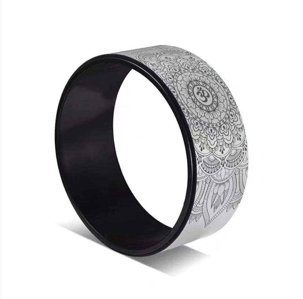 PU Yoga Rad & Pilates Ring für Rückbeugen und Fitness