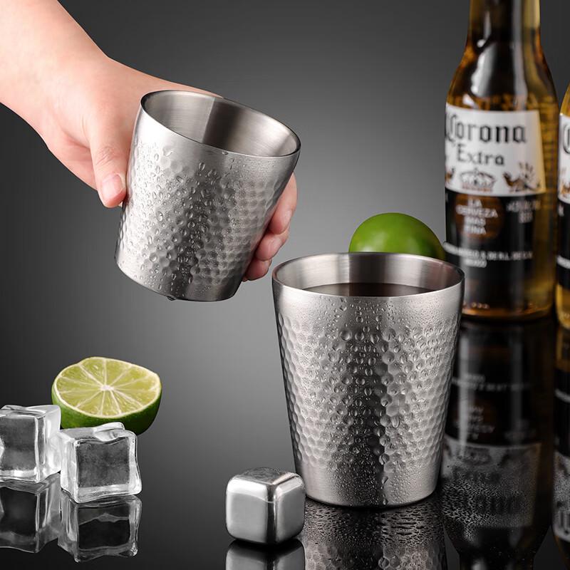 Bayjie 304 Stainless Steel Hammered Cup