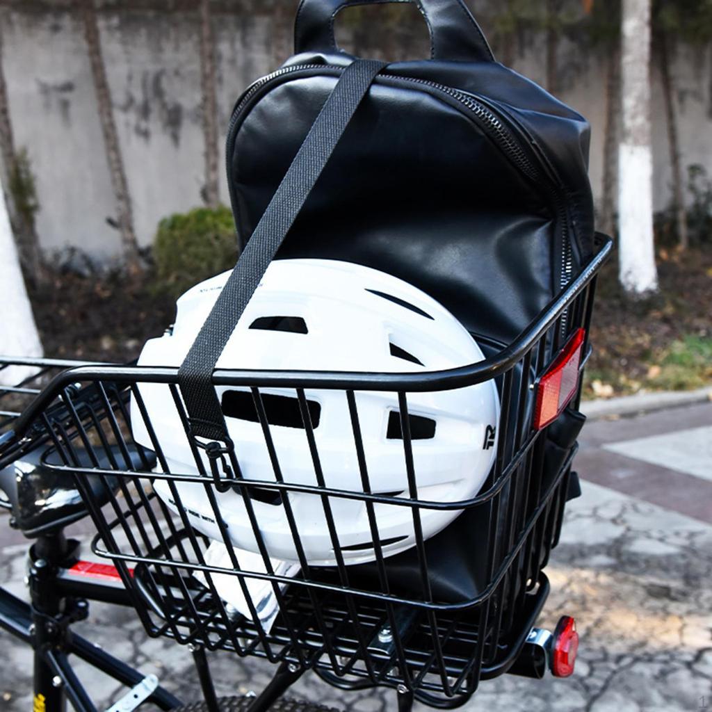 Basket Rear Bike Carbon Steel Convenient Easy To Install Multipurpose Cycling Accessory for