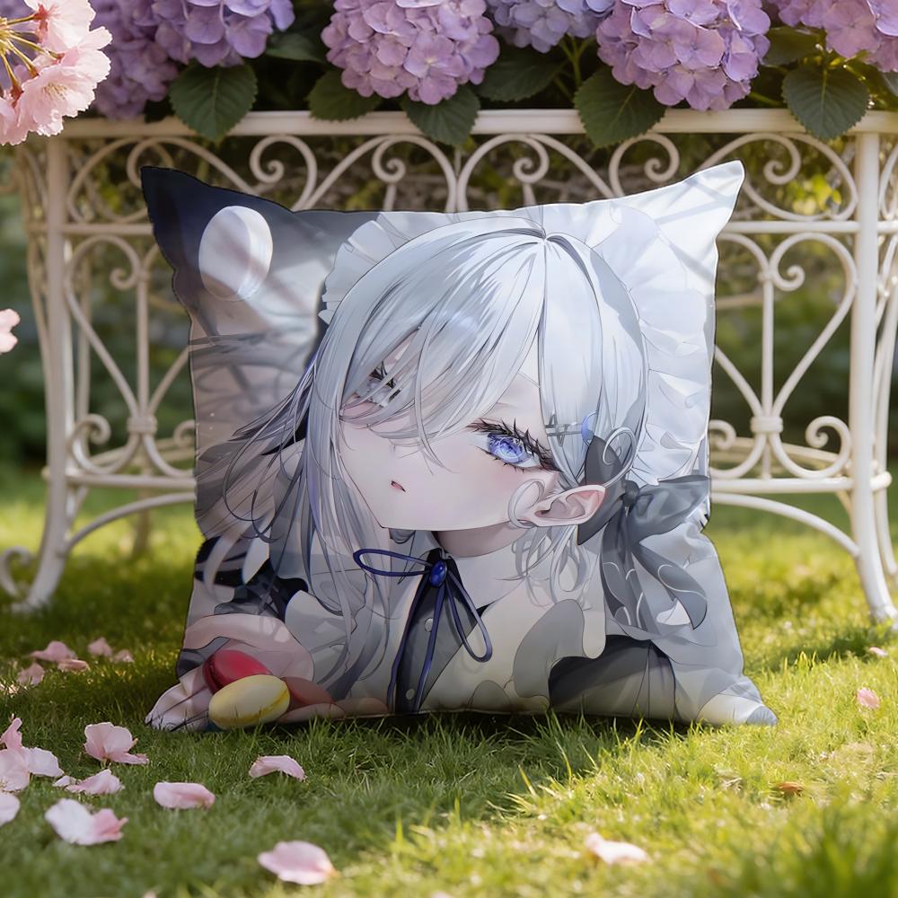 Playing Death Game to Put Food on the Table Cushion Cover Home & Car Dual-Scene Pillow Cover: Reversible for Premium Comfort