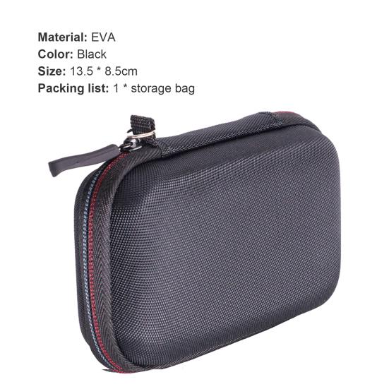 Pouch Hard Drive Storage with Good Hardness Wear-resistant Hand Strap External Case for Samsung