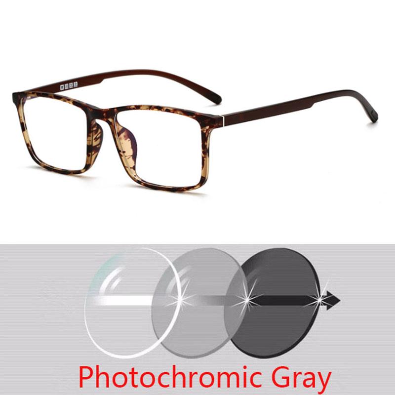 

0 -0,5 -0,75 -1,0 до -6,0 мінус градусів великі квадратні окуляри за рецептом для жінок і чоловіків надлегкі бізнес-комп ютерні оптичні окуляри Myopia -5.5